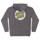 SC POKEMON ENERGY DOT P/O HOODIE Back Grey
