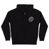 SC POKEMON TCG HAND ZIP HOODIE Black Front