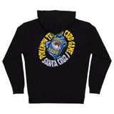 SC POKEMON TCG HAND ZIP HOODIE Black Back