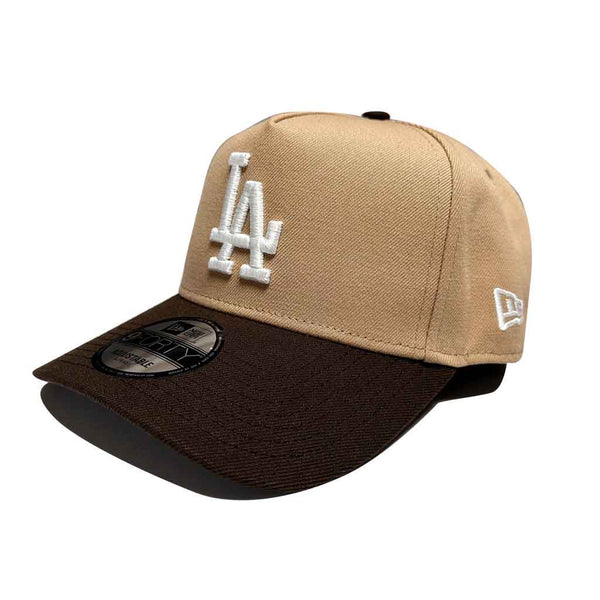 New Era 940AF LA Dodgers 2T Snapback - Camel/Walnut