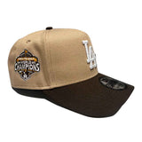 New Era 940AF LA Dodgers 2T Snapback - Camel/Walnut Back