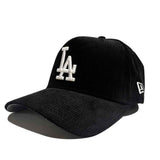 New Era 940AF LA Dodgers WS25 Cord B2B Snapback - Black