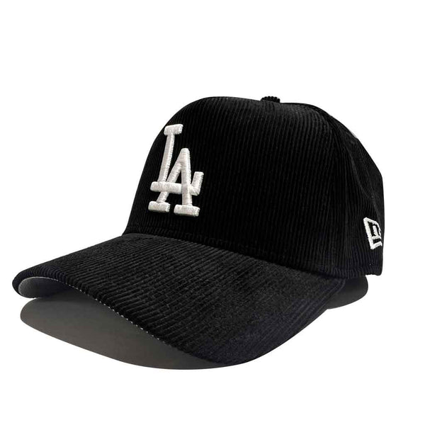 New Era 940AF LA Dodgers WS25 Cord B2B Snapback - Black