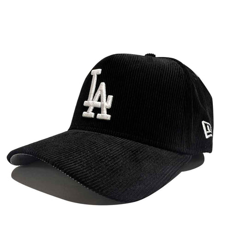 New Era 940AF LA Dodgers WS25 Cord B2B Snapback - Black