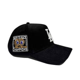 New Era 940AF LA Dodgers 25 B2B Snapback - Black/White Side