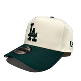 New Era 940AF LA Dodgers WS25 Snapback - Chrome/Dark Green