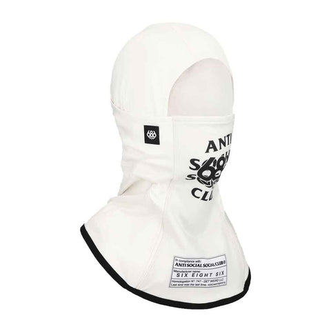 686 x Anti Social Sociall Club 25/26 Alpha Hinged Balaclava - ASSC Limestone