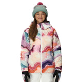 686 25/26 Girl's Athena Insulated Jacket - Sedimentary Print