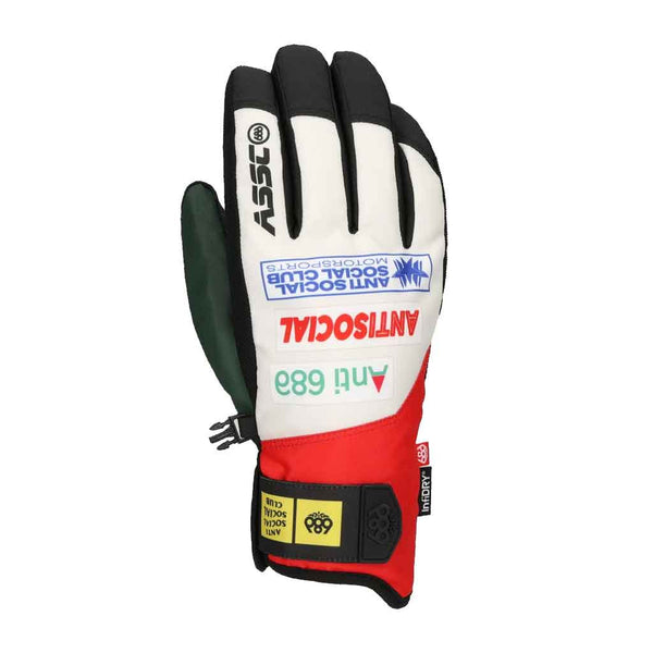 686 x Anti Social Social Club 25/26 Primer Glove - ASSC White