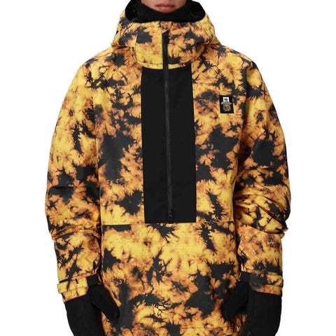 686 x Sublime 25/26 Sublime Anorak Jacket - Orange Tiedye