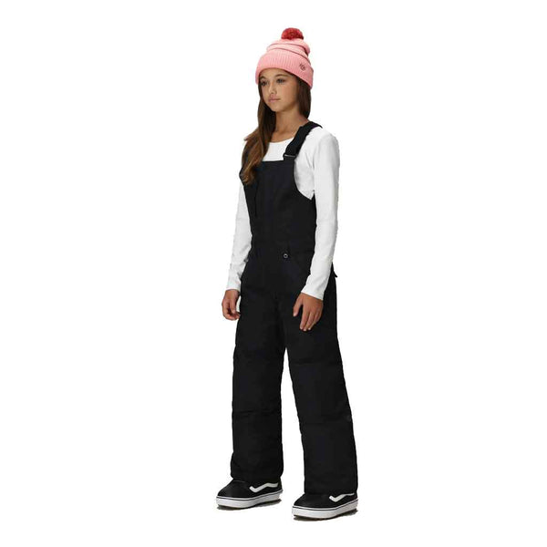 686 25/26 Girl's Sierra Insulated Bib - Black