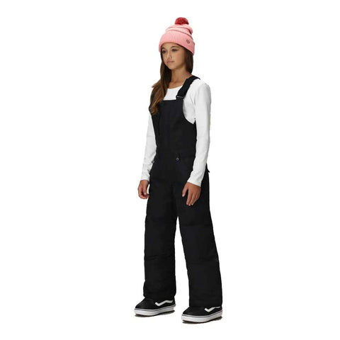 686 25/26 Girl's Sierra Insulated Bib - Black