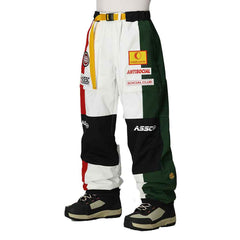 686 x Anti Social Social Club 25/26 F1 Shell Pant - ASSC White Colorblock