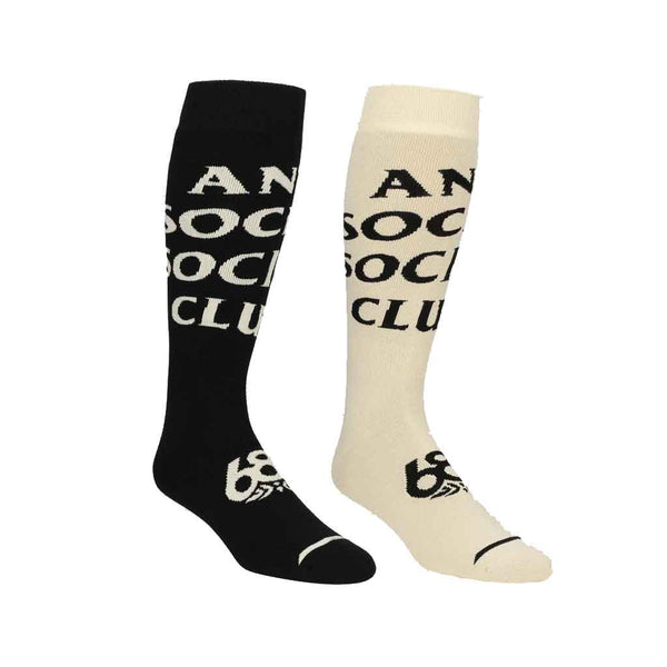 686 x Anti Social Socail Club 25/26 Snow Socks 2PK - Multi