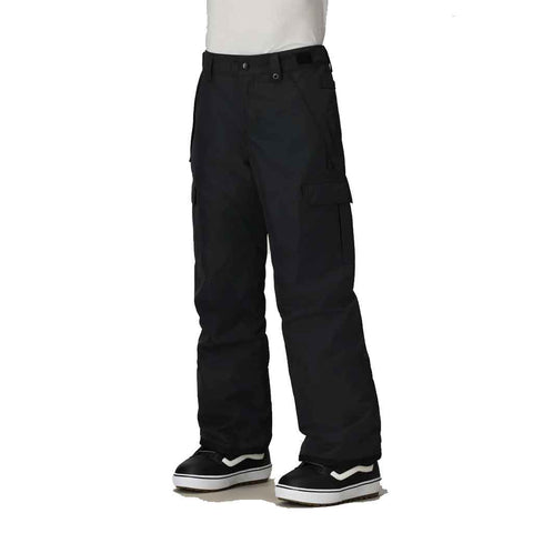 686 25/26 Boy's Infinity Cargo Insulated Pants - Black