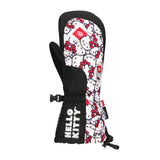 686 x Sanrio 25/26 Youth Heat Insulated Mitt - Hello Kitty White