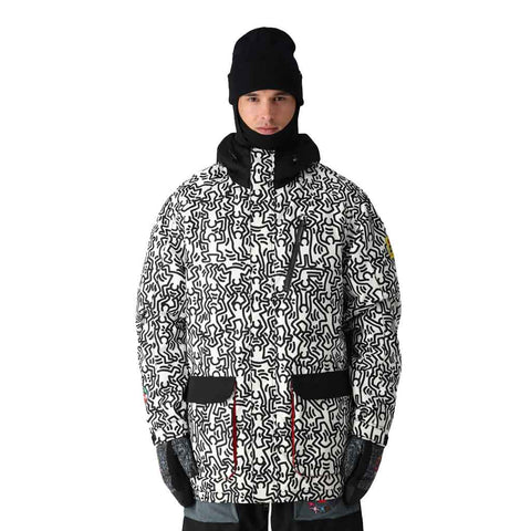 686 x Keith Haring 24/25 Spectra Keith Haring Insulated Jacket - White