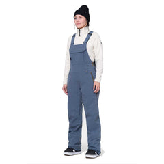 686 23/24 Women's Black Magic Insulated Bib - Indigo Denim
