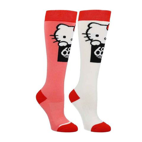 686 x Sanrio 25/26 Women's Hello Kitty Socks 2PK - Red/White