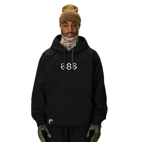 686 25/26 Waterproof Team Hoody - Black Print