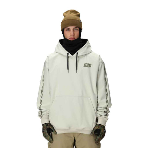 686 25/26 Waterproof Team Hoody - Limestone