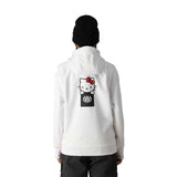 686 x Sanrio 24/25 Women's Bonded Fleece PO Hoodie - Hello Kitty White Back