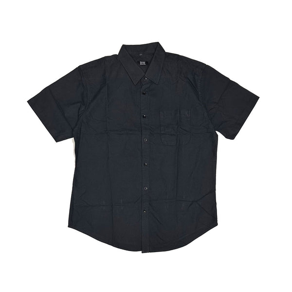 8VIII Oxford S/S Woven - Black