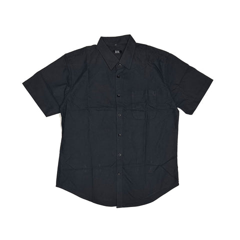 8VIII Oxford S/S Woven - Black