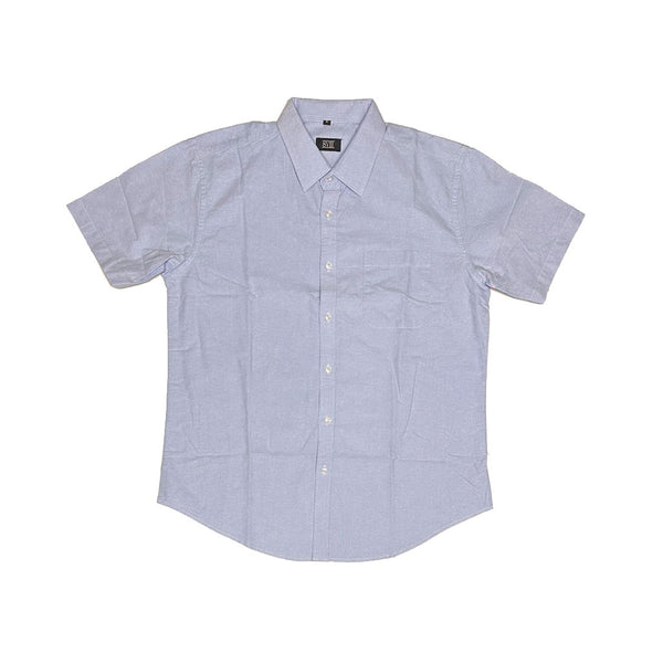 8VIII Oxford S/S Woven - Light Blue