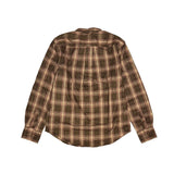8VIII Plaid L/S Flannel - Brown Back