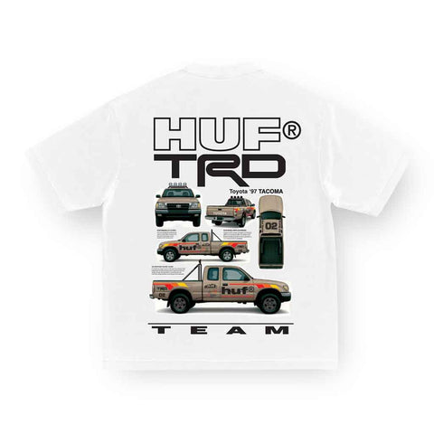Huf x Toyota TRD 97 Tacoma S/S Tee - White Back