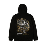 Huf x Spiderman Arachknight FZ Hoodie - Black Back