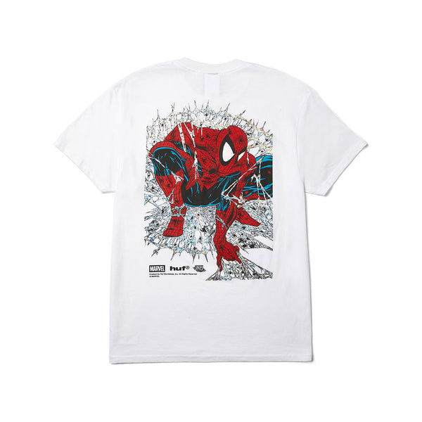 Huf x Spiderman Arachknight S/S Tee - White