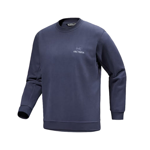 Arc'teryx Emblem Fleece Crew - Black Sapphire
