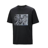 Arc'teryx Kragg Cotton Lithographica S/S Tee - Black -FRONT-