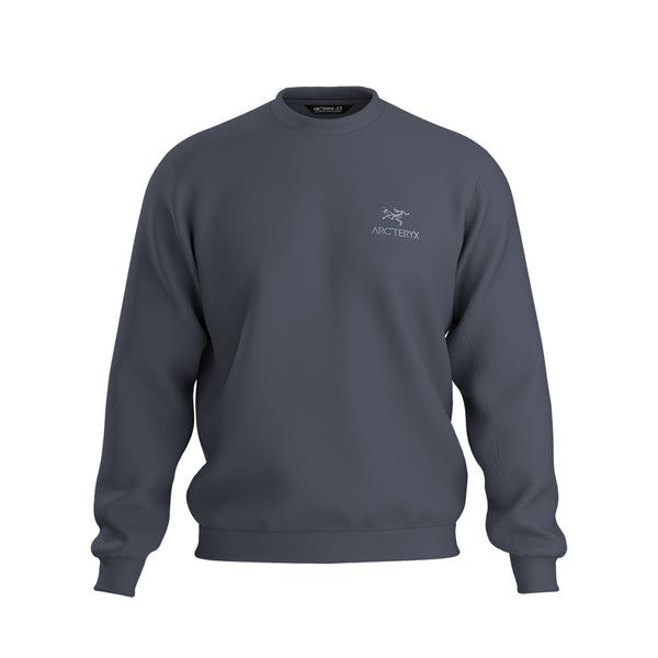Arc'teryx Emblem Fleece Crew - Dk Stratus