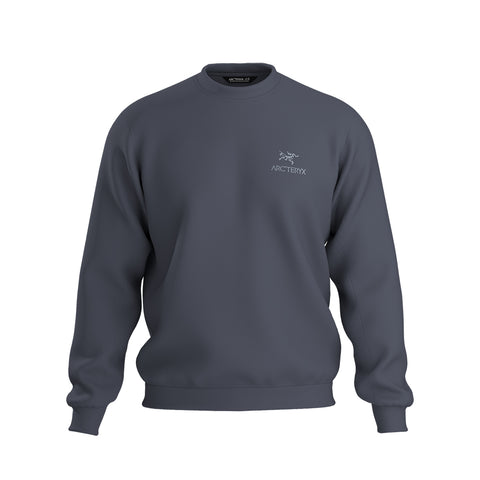 Arc'teryx Emblem Fleece Crew - Dk Stratus