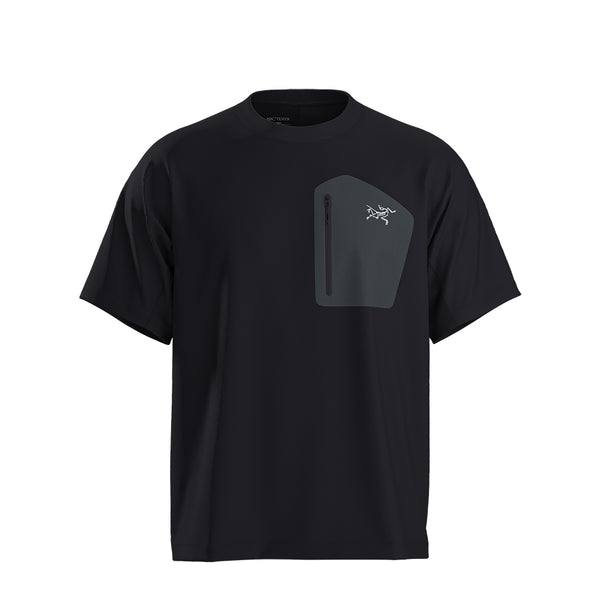 Arc'teryx Konseal Pocket S/S Tee - Black / Grey