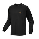 Arc'teryx Kragg Cotton LS Tee - 24K Black FRONT