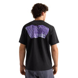 Arc'teryx Kragg SL Cotton Jug SS Tee- Black / Violectric -back-