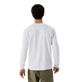 Arc'teryx Kragg SL Cotton LS Tee - White Light X000009536 BACK