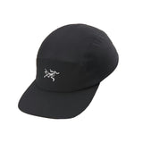 Arc'teryx Gamma 5 Panel Cap - Black / Arctic Silk front