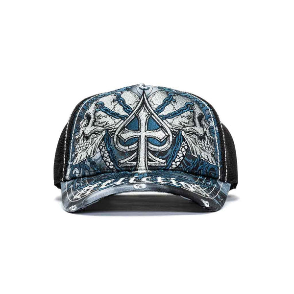 Affliction Charred Martyr Hat - Black Potassium Spray