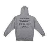 Krooked New Tricks Zip Hoodie - Grey Heather