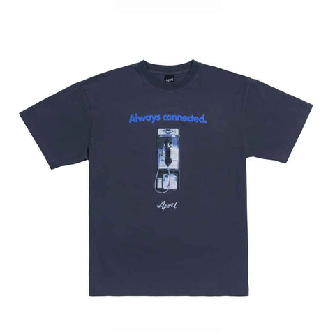 April Always Connected S/S Tee - Navy