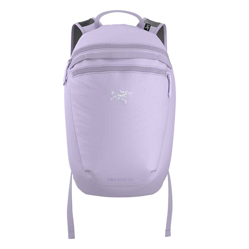 Arc'teryx ヒリアド15L バックパック ホワイト パープル Arc'teryx Heliad 15 Backpack - Mallow | Boarders
