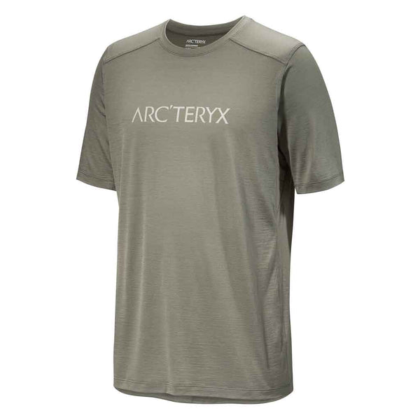 Arcteryx Ionia Merino Wool Arc'Word Logo Tee  - Forage