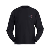 Arcteryx Kragg Cotton Heatmap LS Shirt - Black/Multi front