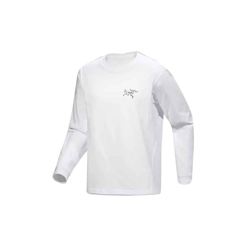 Arc'teryx Kragg Cotton LS Tee - White Light/Black X000009714