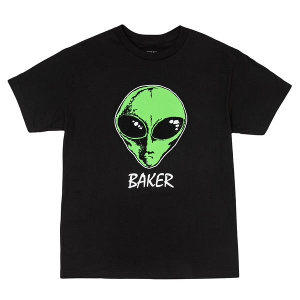 Baker Brand CA SS Tee - Black (Front)